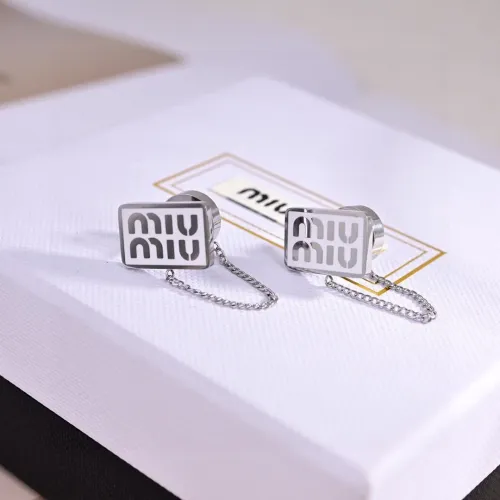 Cheap MIU MIU Earrings For Women #1468538, $$25.00 USD On MIU MIU Earrings
