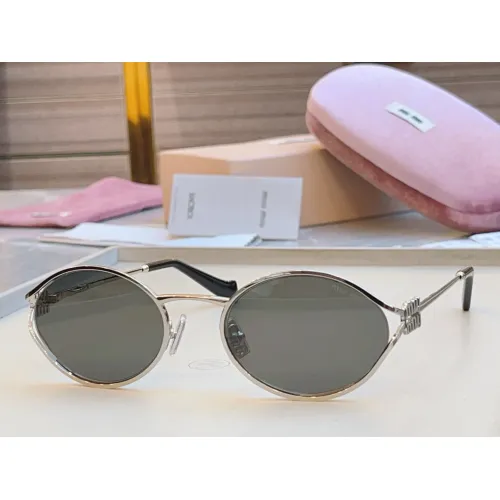 Cheap MIU MIU AAA Quality Sunglasses #1468578, $$56.00 USD On MIU MIU AAA Sunglasses