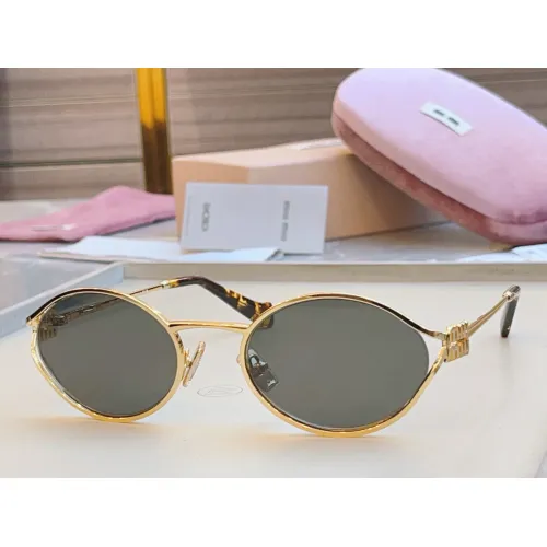 Cheap MIU MIU AAA Quality Sunglasses #1468579, $$56.00 USD On MIU MIU AAA Sunglasses