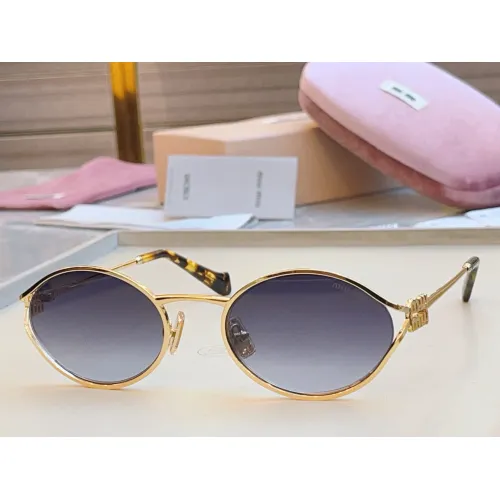 Cheap MIU MIU AAA Quality Sunglasses #1468581, $$56.00 USD On MIU MIU AAA Sunglasses