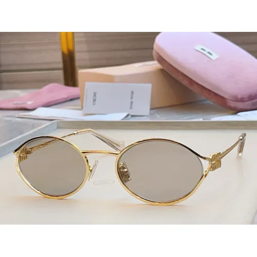 Cheap MIU MIU AAA Quality Sunglasses #1468584, $$56.00 USD On MIU MIU AAA Sunglasses