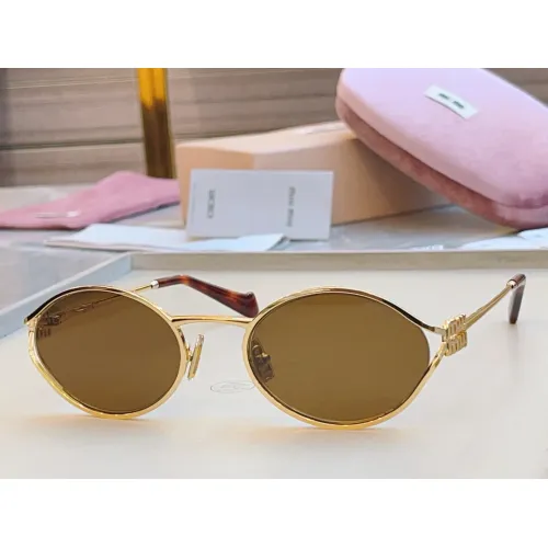 Cheap MIU MIU AAA Quality Sunglasses #1468585, $$56.00 USD On MIU MIU AAA Sunglasses
