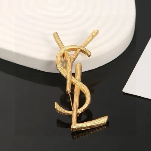 Cheap Yves Saint Laurent Brooches For Women #1468592, $$25.00 USD On Yves Saint Laurent Brooches
