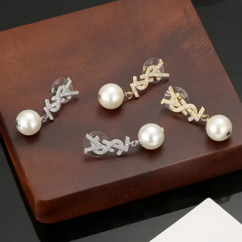 Replica Yves Saint Laurent YSL Earrings For Women #1468642 $25.00 USD for Wholesale