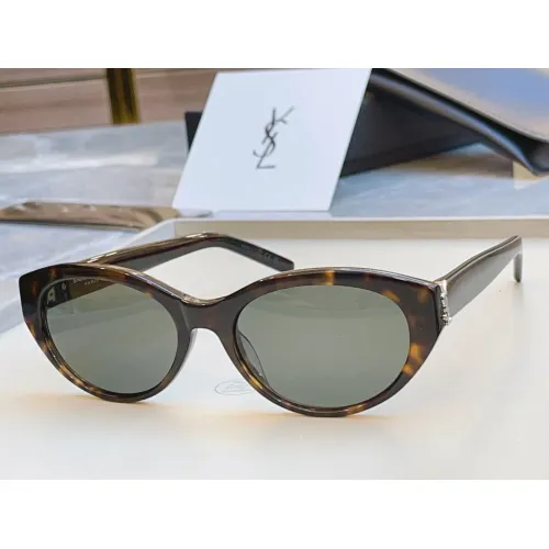 Cheap Yves Saint Laurent YSL AAA Quality Sunglasses #1468652, $$56.00 USD On Yves Saint Laurent YSL AAA Quality Sunglasses