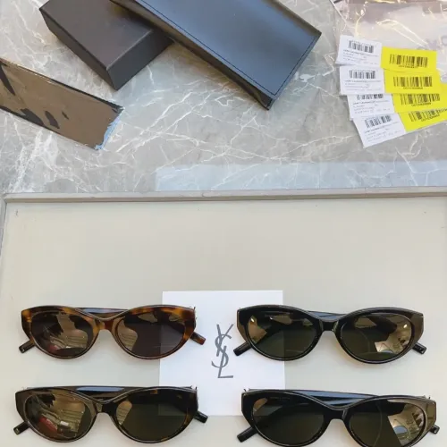 Replica Yves Saint Laurent YSL AAA Quality Sunglasses #1468653 $56.00 USD for Wholesale