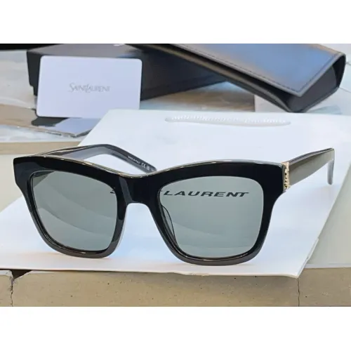 Cheap Yves Saint Laurent YSL AAA Quality Sunglasses #1468654, $$56.00 USD On Yves Saint Laurent YSL AAA Quality Sunglasses