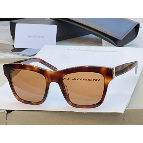 Cheap Yves Saint Laurent YSL AAA Quality Sunglasses #1468656, $$56.00 USD On Yves Saint Laurent YSL AAA Quality Sunglasses