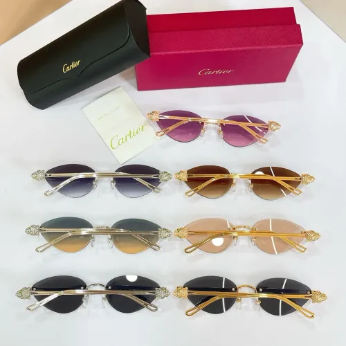 Replica Cartier AAA Quality Sunglassess #1468741 $68.00 USD for Wholesale