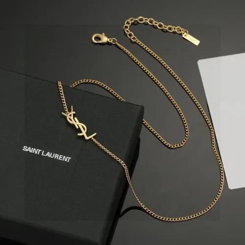 Cheap Yves Saint Laurent YSL Necklaces #1468775, $$27.00 USD On Yves Saint Laurent YSL Necklaces