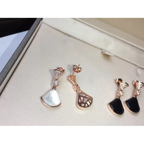 Replica Bvlgari Earrings For Women #1468779 $27.00 USD for Wholesale