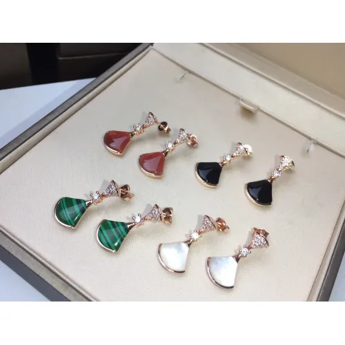Replica Bvlgari Earrings For Women #1468780 $27.00 USD for Wholesale