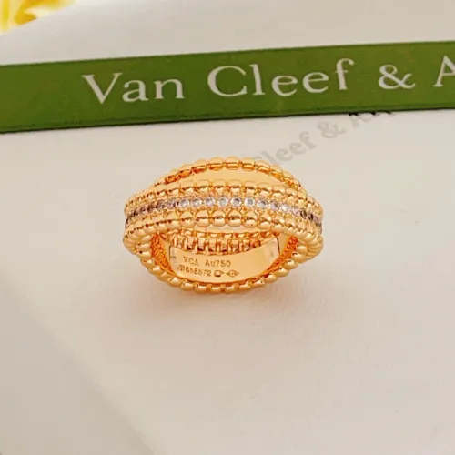 Cheap Van Cleef &amp; Arpels Rings In Rose Gold For Women #1468826, $$32.00 USD On Van Cleef &amp; Arpels Rings