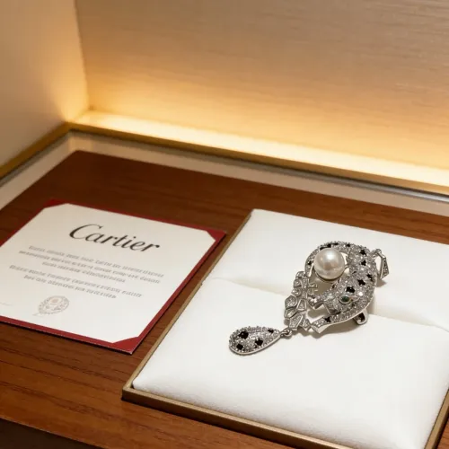 Replica Cartier Brooches For Women #1468852 $42.00 USD for Wholesale