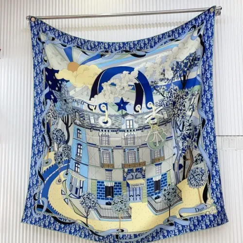 Cheap Christian Dior Silk Squares #1468936, $$82.00 USD On Christian Dior Scarf