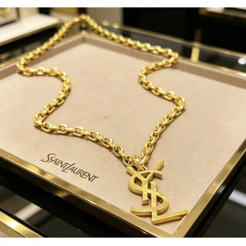 Cheap Yves Saint Laurent YSL Necklaces #1468987, $$52.00 USD On Yves Saint Laurent YSL Necklaces
