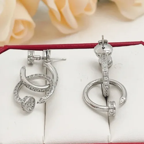 Replica Cartier Earrings For Women #1469086 $38.00 USD for Wholesale