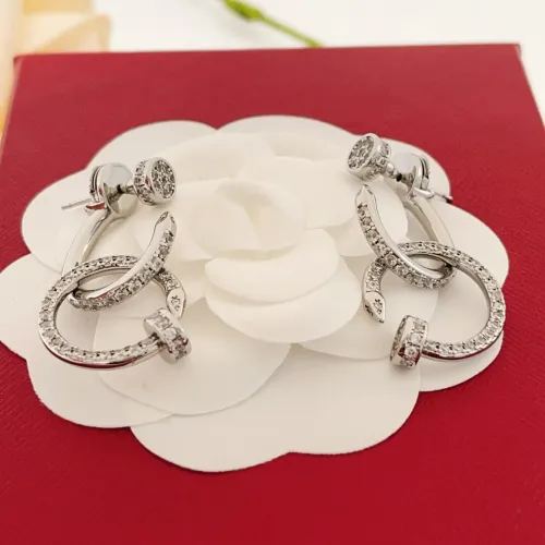 Replica Cartier Earrings For Women #1469086 $38.00 USD for Wholesale