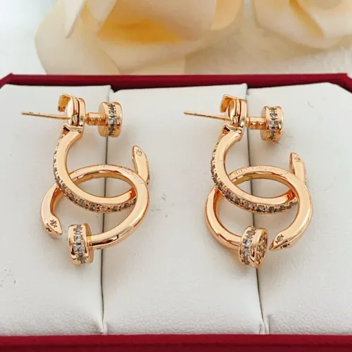 Replica Cartier Earrings For Women #1469087 $38.00 USD for Wholesale