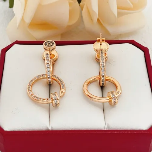 Replica Cartier Earrings For Women #1469087 $38.00 USD for Wholesale