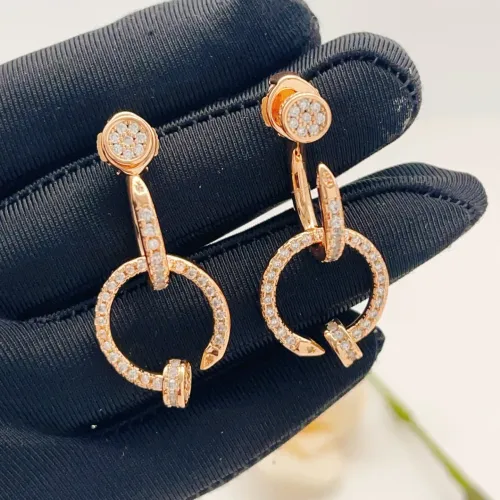 Replica Cartier Earrings For Women #1469087 $38.00 USD for Wholesale