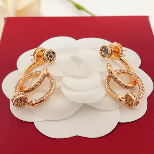 Replica Cartier Earrings For Women #1469087 $38.00 USD for Wholesale