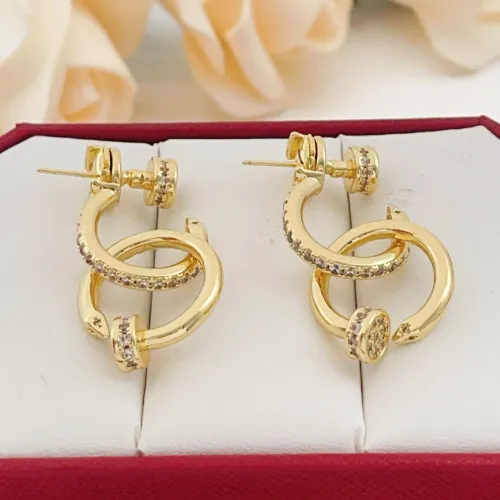 Replica Cartier Earrings For Women #1469088 $38.00 USD for Wholesale