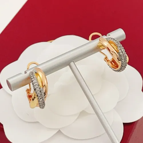 Replica Cartier Earrings For Women #1469089 $39.00 USD for Wholesale