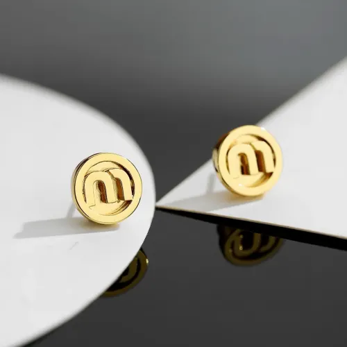 Replica MIU MIU Earrings For Women #1469102 $25.00 USD for Wholesale