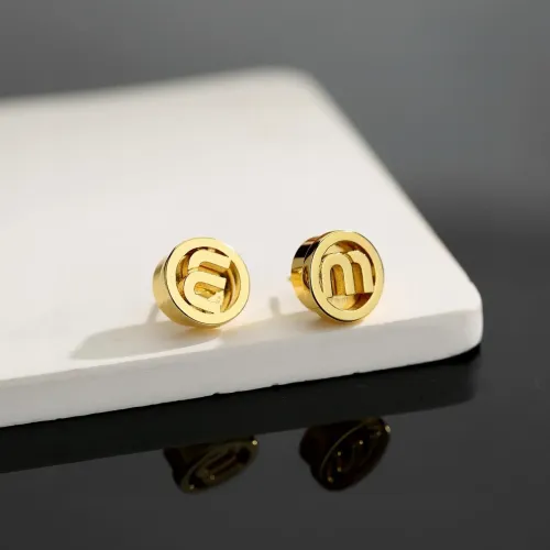 Replica MIU MIU Earrings For Women #1469102 $25.00 USD for Wholesale