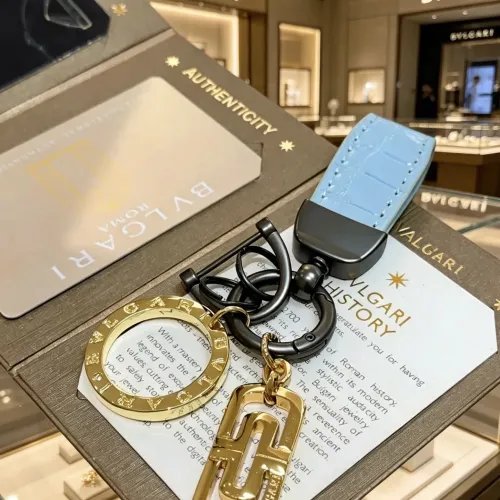 Replica Bvlgari Key Holder And Bag Buckle #1469149 $38.00 USD for Wholesale