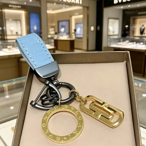 Replica Bvlgari Key Holder And Bag Buckle #1469149 $38.00 USD for Wholesale