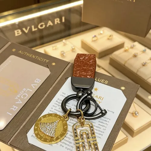 Replica Bvlgari Key Holder And Bag Buckle #1469150 $38.00 USD for Wholesale
