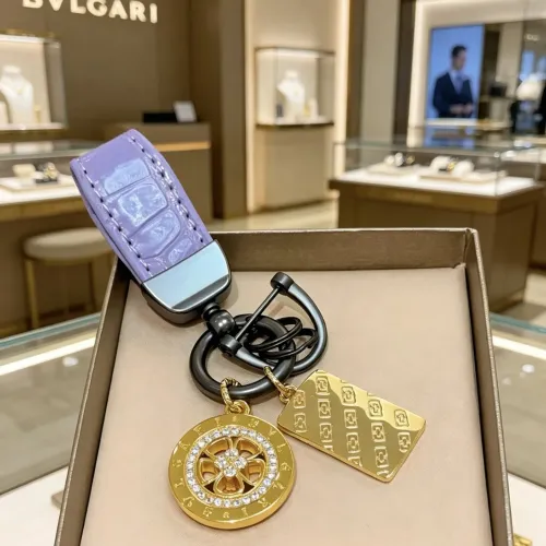 Replica Bvlgari Key Holder And Bag Buckle #1469160 $38.00 USD for Wholesale