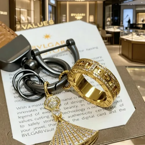 Replica Bvlgari Key Holder And Bag Buckle #1469248 $38.00 USD for Wholesale