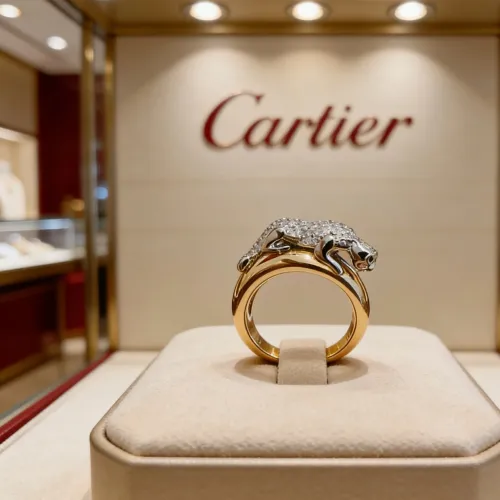 Replica Cartier Rings #1469296 $39.00 USD for Wholesale