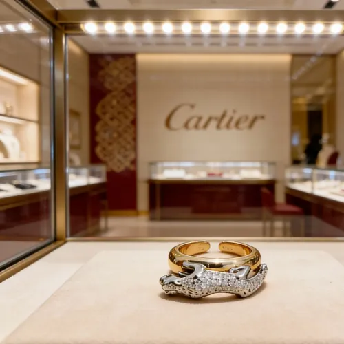 Replica Cartier Rings #1469296 $39.00 USD for Wholesale