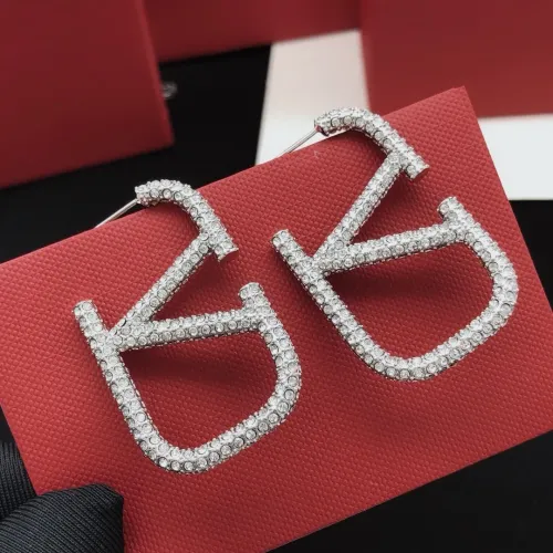 Replica Valentino Earrings For Women #1469418 $34.00 USD for Wholesale