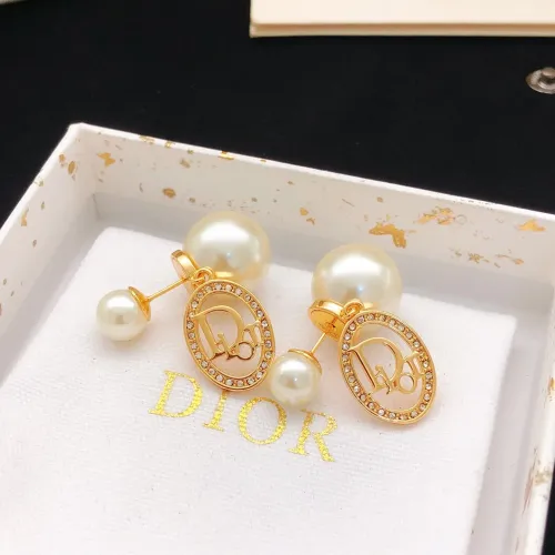 Replica Christian Dior Earrings For Women #1469511 $27.00 USD for Wholesale