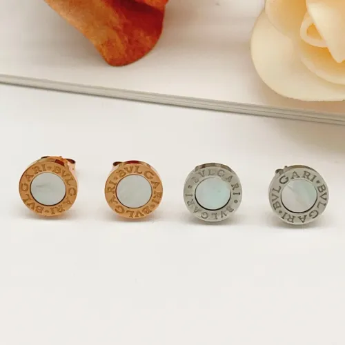 Replica Bvlgari Earrings For Women #1469558 $25.00 USD for Wholesale