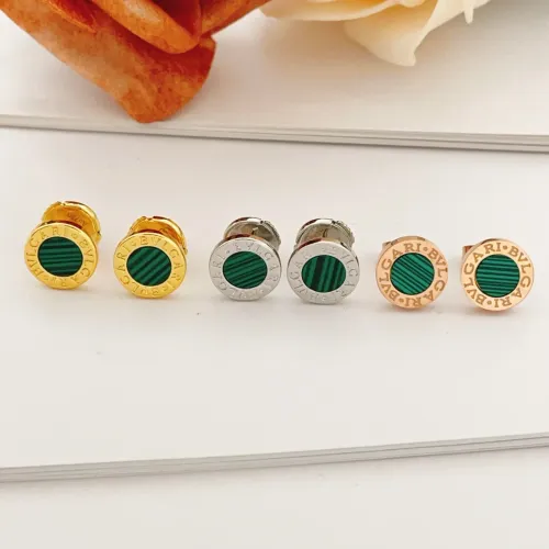 Replica Bvlgari Earrings For Women #1469564 $25.00 USD for Wholesale