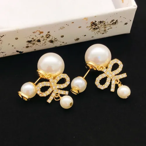 Replica Christian Dior Earrings For Women #1469568 $25.00 USD for Wholesale