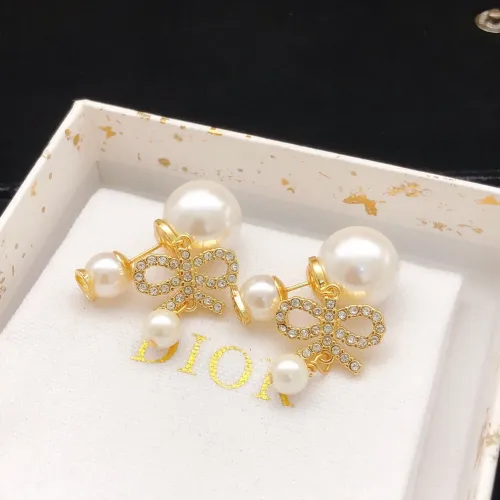 Replica Christian Dior Earrings For Women #1469568 $25.00 USD for Wholesale