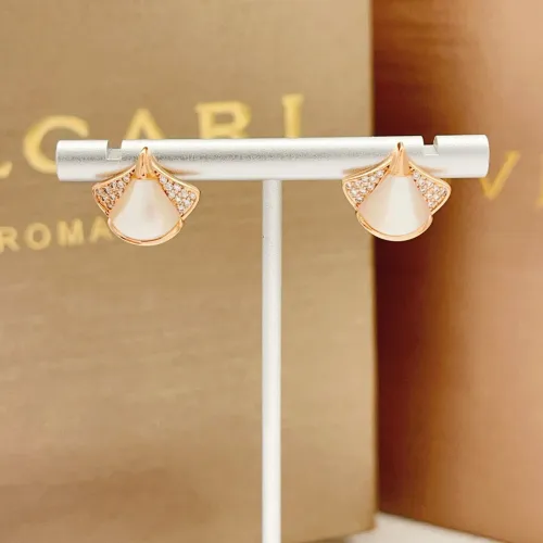 Replica Bvlgari Earrings For Women #1469572 $32.00 USD for Wholesale