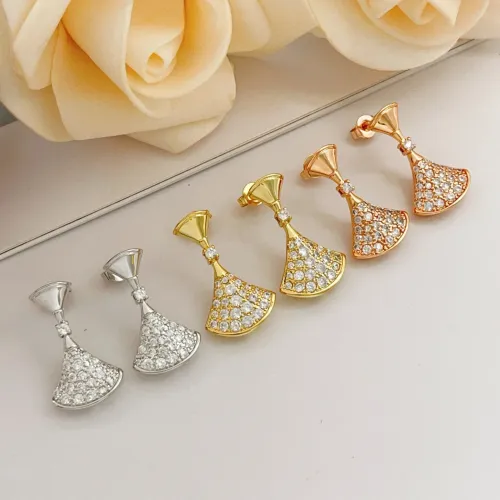 Replica Bvlgari Earrings For Women #1469575 $32.00 USD for Wholesale