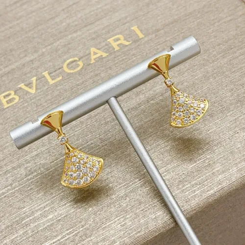 Replica Bvlgari Earrings For Women #1469577 $32.00 USD for Wholesale