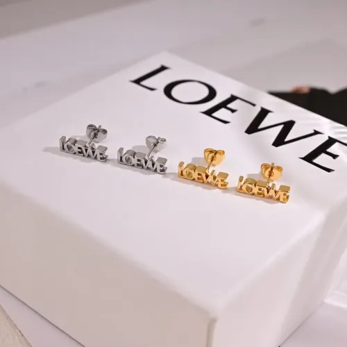 Replica LOEWE Earrings For Women #1469825 $25.00 USD for Wholesale