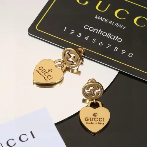 Replica Gucci Earrings For Women #1469834 $25.00 USD for Wholesale