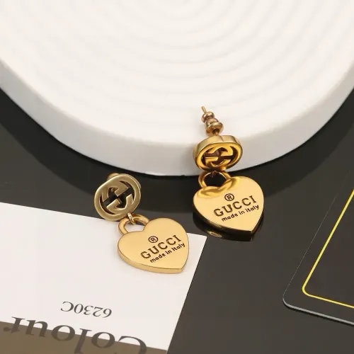 Replica Gucci Earrings For Women #1469834 $25.00 USD for Wholesale
