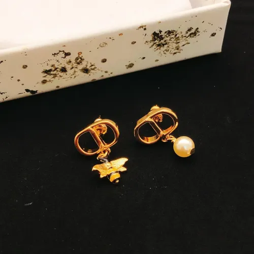 Replica Christian Dior Earrings For Women #1469841 $27.00 USD for Wholesale